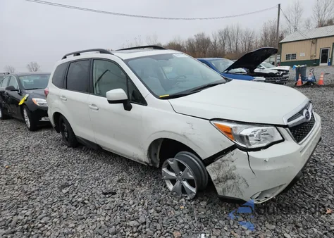 2016 Subaru Forester 2.5I Premium из США, поврежденный, VIN JF2SJADC3GH511604